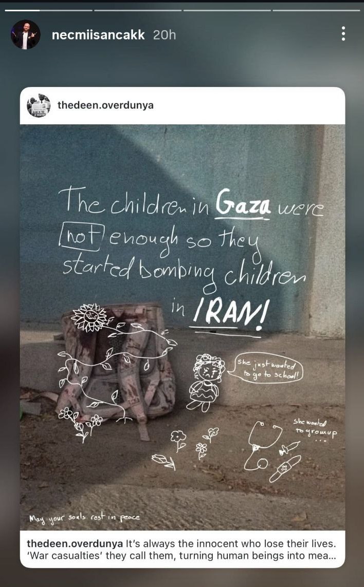 سینمای جهان , کشور ترکیه , حمله اسرائیل به ایران , جنگ آمریکا و رژیم صهیونیستی علیه ایران , 