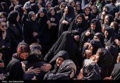 تشییع پیکر شهدای حملات آمریکایی صهیونی در خرم آباد