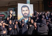 تشییع پیکر شهدای حملات آمریکایی صهیونی در خرم آباد