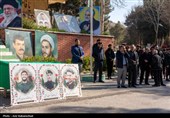 تشییع پیکر شهدای حملات آمریکایی صهیونی در خرم آباد