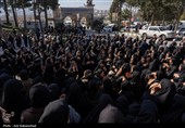 تشییع پیکر شهدای حملات آمریکایی صهیونی در خرم آباد