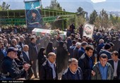 تشییع پیکر شهدای حملات آمریکایی صهیونی در خرم آباد