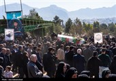 تشییع پیکر شهدای حملات آمریکایی صهیونی در خرم آباد