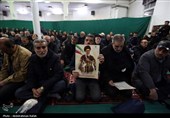 مراسم بزرگداشت رهبر شهید انقلاب  در مسجد جامع همدان