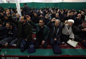 مراسم بزرگداشت رهبر شهید انقلاب  در مسجد جامع همدان
