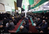 مراسم بزرگداشت رهبر شهید انقلاب  در مسجد جامع همدان