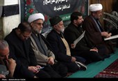 مراسم بزرگداشت رهبر شهید انقلاب  در مسجد جامع همدان