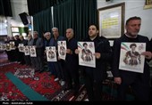 مراسم بزرگداشت رهبر شهید انقلاب  در مسجد جامع همدان