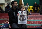 مراسم بزرگداشت رهبر شهید انقلاب  در مسجد جامع همدان