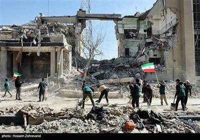 Нападение США и израилского режима на жилые дома в Тегеране