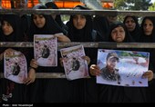 تشییع پیکر 13 شهید حملات آمریکایی صهیونی در قم