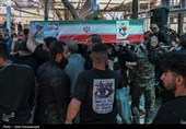 تشییع پیکر 13 شهید حملات آمریکایی صهیونی در قم