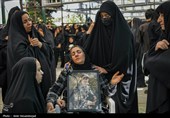 تشییع پیکر 13 شهید حملات آمریکایی صهیونی در قم