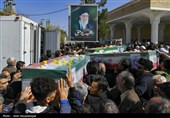 تشییع پیکر 13 شهید حملات آمریکایی صهیونی در قم