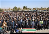 تشییع باشکوه شهید خطیب زاده در دامغان