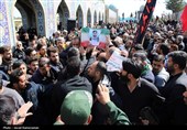 تشییع باشکوه شهید خطیب زاده در دامغان