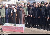 تشییع پیکر شهید حاج محمدمهدی یارقلی در هیدج+تصاویر