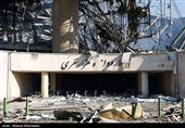 حمله هوایی  به سالن 12 هزار نفری آزادی
