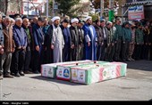 تشییع پیکر شهدای حملات آمریکایی صهیونی در شیروان
