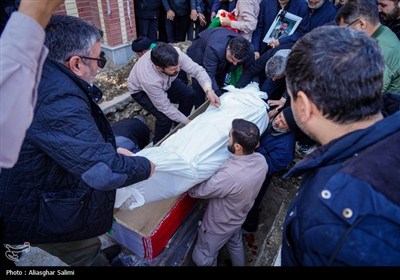 تشییع پیکر شهدای حملات آمریکایی صهیونی در شیروان