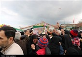 تشییع پیکر شهدای حملات آمریکایی صهیونی در رودسر - گیلان