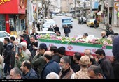 تشییع پیکر شهدای حملات آمریکایی صهیونی در رودسر - گیلان