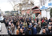 تشییع پیکر شهدای حملات آمریکایی صهیونی در رودسر - گیلان