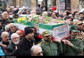 تشییع پیکر شهدای حملات آمریکایی صهیونی در رودسر - گیلان