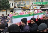 تشییع پیکر شهدای حملات آمریکایی صهیونی در رودسر - گیلان