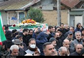 تشییع پیکر شهدای حملات آمریکایی صهیونی در رودسر - گیلان