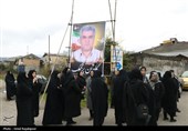 تشییع پیکر شهدای حملات آمریکایی صهیونی در رودسر - گیلان