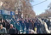 تشییع پیکر یکی دیگر از شهدای حمله آمریکایی صهیونی درشاهرود