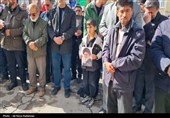 تشییع پیکر یکی دیگر از شهدای حمله آمریکایی صهیونی درشاهرود