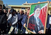 تشییع پیکر یکی دیگر از شهدای حمله آمریکایی صهیونی درشاهرود