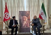 گشایش دفتر تسلیت شهادت امام خامنه‌ای در سفارت کشورمان در تونس