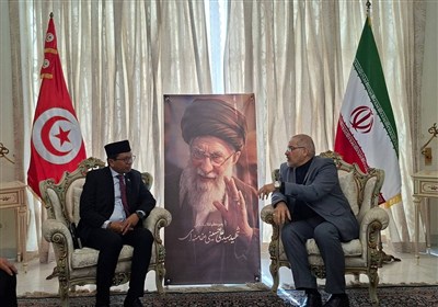 گشایش دفتر تسلیت شهادت امام خامنه‌ای در سفارت کشورمان در تونس