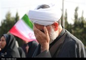 تشییع پیکر شهدای حملات آمریکایی صهیونی در کرمان
