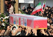 تشییع پیکر شهدای حملات آمریکایی صهیونی در کرمان