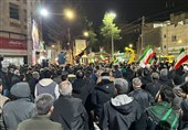 سوگواری مردم شاهدشهر در پنجمین شب شهادت رهبر انقلاب+فیلم