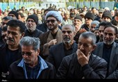 وداع مردم کرج با شهید «احمدرضا دانش‌کهن»