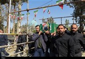 وداع مردم کرج با شهید «احمدرضا دانش‌کهن»