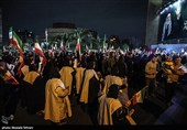 پنجمین شب تجمع سوگواران رهبر شهید انقلاب در تهران