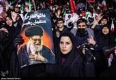 پنجمین شب تجمع سوگواران رهبر شهید انقلاب در تهران