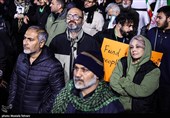 پنجمین شب تجمع سوگواران رهبر شهید انقلاب در تهران