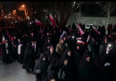 خروش مردم باغستان شهریار علیه جنایات آمریکا و رژیم صهیونیستی+فیلم