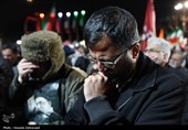 تشییع شهید دوساله تجاوز امریکا و اسرائیل به تهران