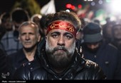 تشییع شهید دوساله تجاوز امریکا و اسرائیل به تهران