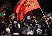 تشییع شهید دوساله تجاوز امریکا و اسرائیل به تهران