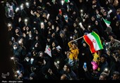 اجتماع مردم در سوگ رهبر شهید - اسفراین