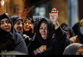 اجتماع مردم در سوگ رهبر شهید - اسفراین